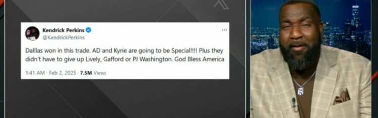 一年前认为东眉交易侠队赚了~帕金斯谈被打脸：我不可能每次都对